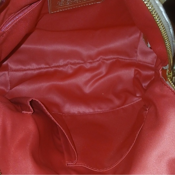 Coach Poppy Daisy Floral Satchel / Crossbody Bag - Rare - Picture 11 of 14